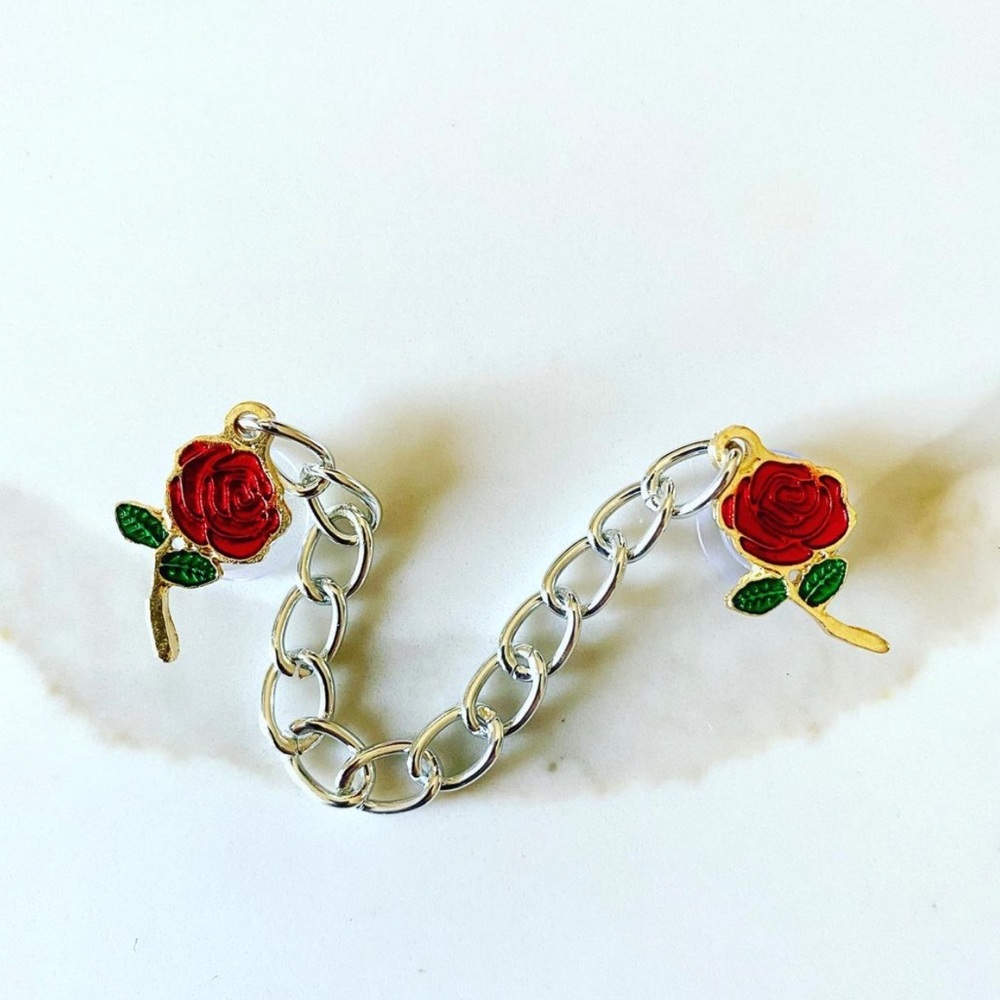 Crocs ROSES chain charm - Picture 2 of 2
